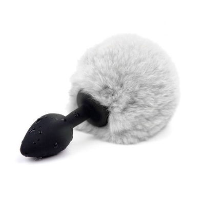 Plug Anal silicona Cola De Conejo