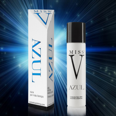 Lubricante Miss V Azul Retardante
