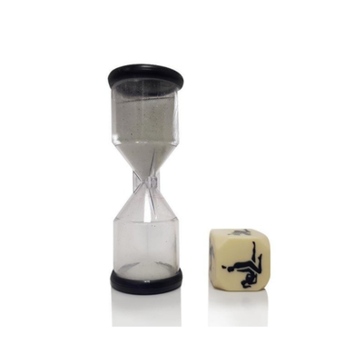 Juego Tántrico Reloj de Arena+ Dado Posiciones