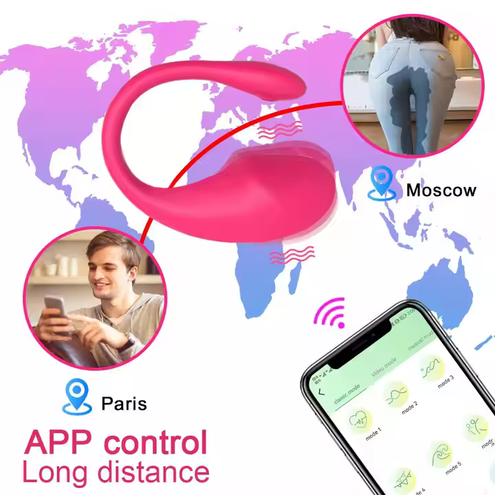 Vibrador con APP de celular- Vush 