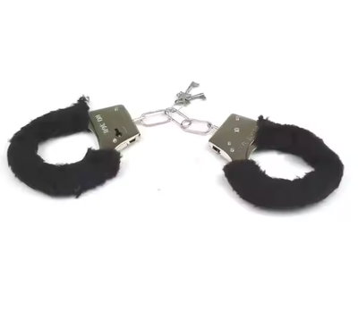 Esposas de Metal con Peluche 