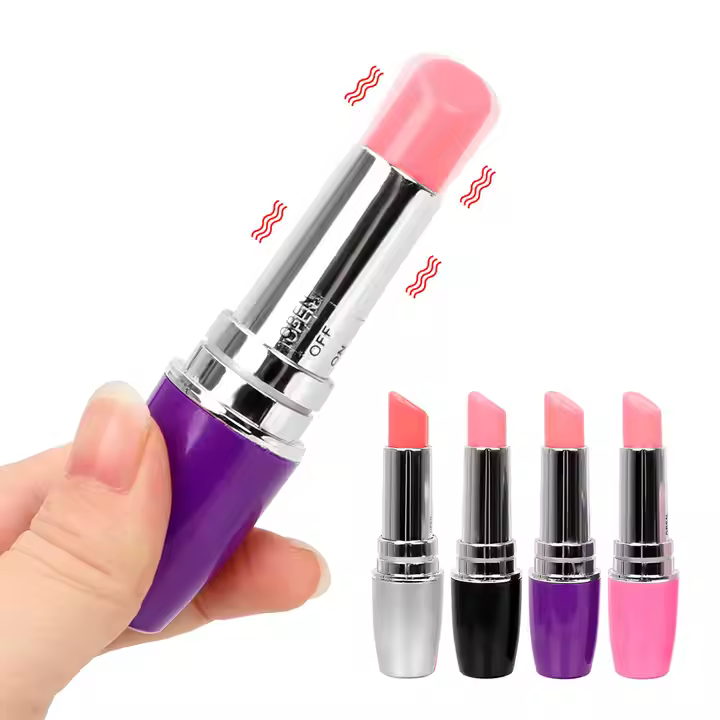 Labial vibrador discreto