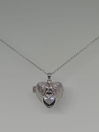 Collar Relicario Corazon
