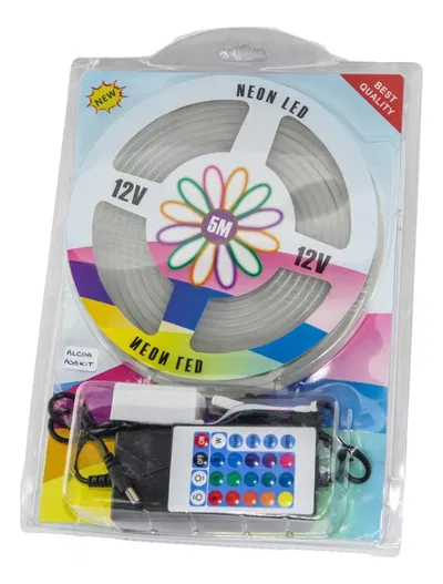 Tira Neon RGB 5M c/ control