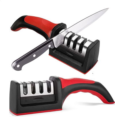 Afilador De Cuchillos 3 en 1
