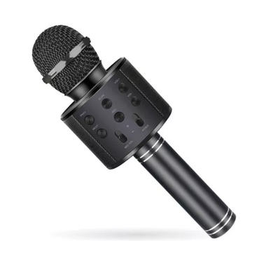 MIC 21007 Micrófono Karaoke efecto de voz Negro