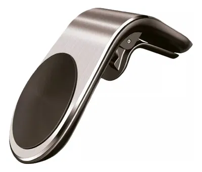 Soporte Magnético auto color Plata