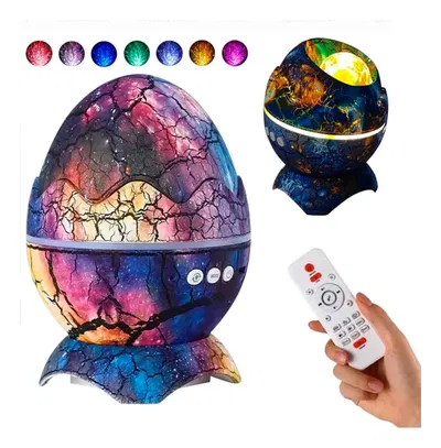 Proyector galaxia huevo de dinosaurio 
