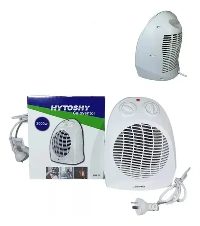 Caloventor Eléctrico Hytoshy 2 En 1 Calefactor Ventilador