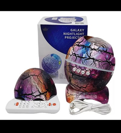 Proyector galaxia huevo de dinosaurio 