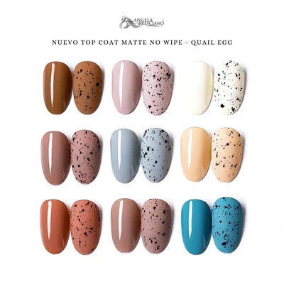 Angela Bresciano Top Coat Matte Quail Egg x15ml TMQE