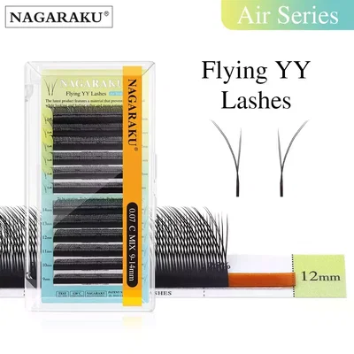 Nagaraku Pestañas y Flying 0,07D mix