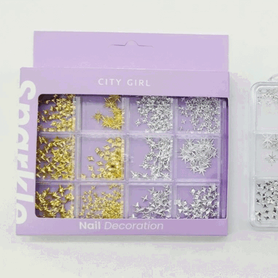 City Girl Apliques Estrellas GO-25060
