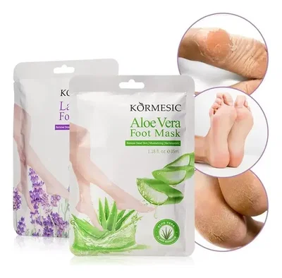 Kormesic Mascarilla para pies Aloe Vera