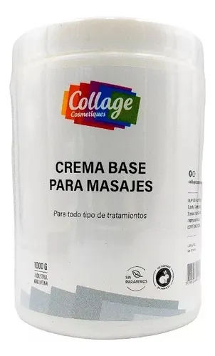 Collage Crema Base para Masajes x500