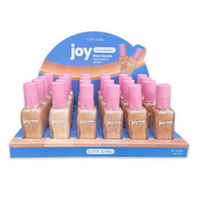 City Girl Joy Base Liquida Efecto Mate Con SPF 50+ RL-12225