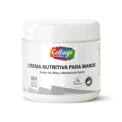 Collage Crema Nutritiva para manos x250cc