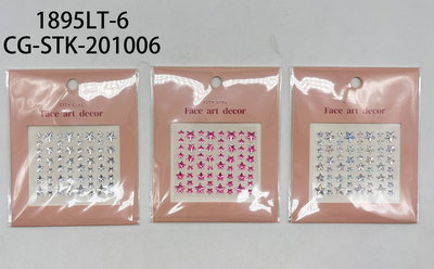 City Girl Gemas Auto adhesivas para rostro estrellitas  1895LT-6