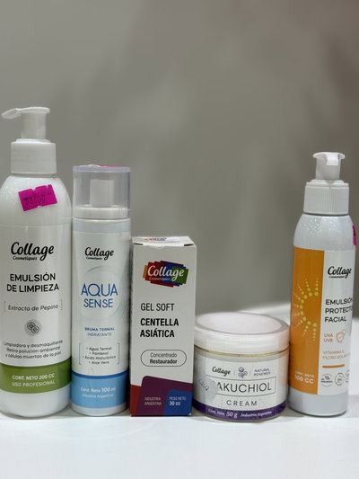 Rutina Collage Para Piel Con Rosácea 