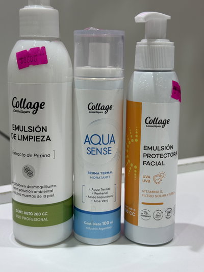 Rutina De Día Collage Para Pieles Sensibles 