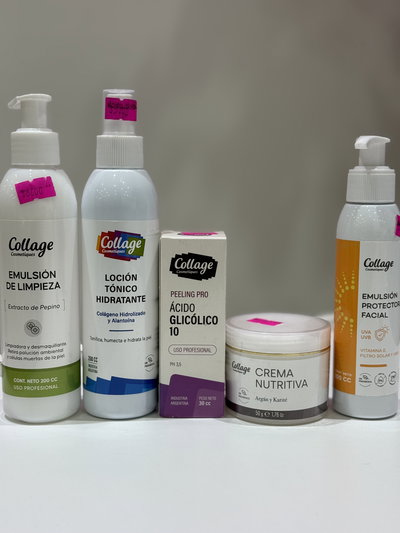 Rutina Nocturna Collage Para Pieles Secas  