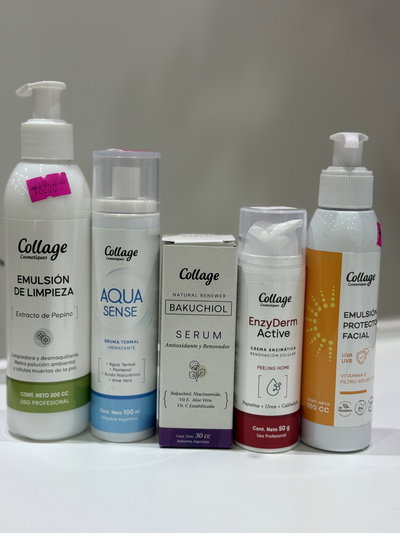 Rutina Nocturna Collage Para Pieles Sensibles