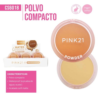 Pink 21 Polvo Compacto CS6018