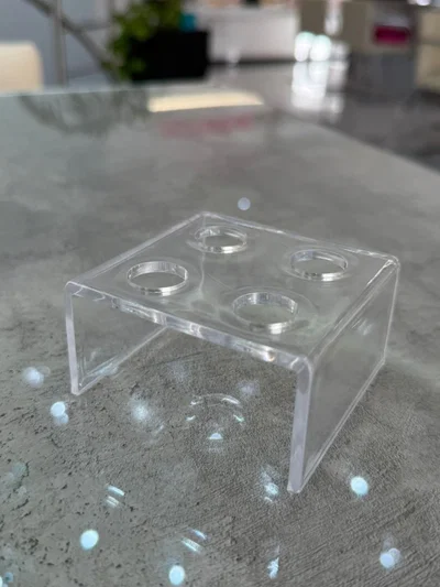 Porta Cups Mini x4 Acrílico 