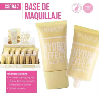 Pink 21 Base Liquida Hidro Effect CS5947