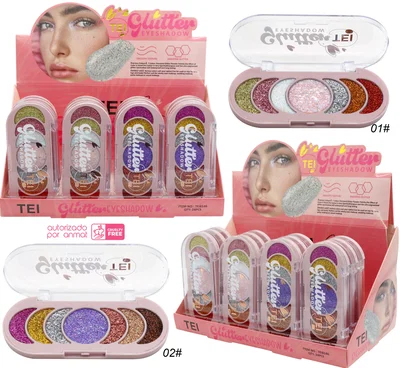 Tei Sombras Con Glitter