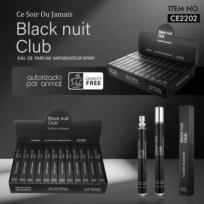 Perfume BLACK NUIT CLUB Ce Soir Ou Jamais TEI2202