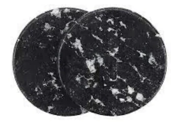 Piedra Jade Redonda Negra