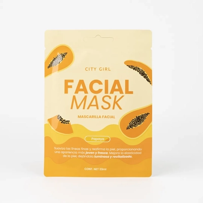 CG-MSK-502091-6 City Girl Mascarilla Facial Papaya 