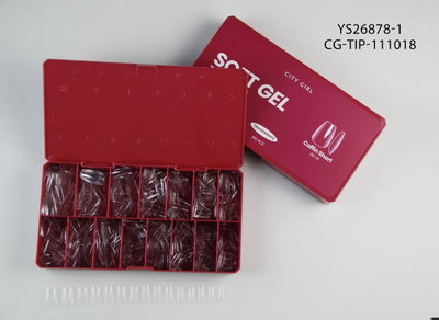 YS26878-1 City Girl Tip Pro Coffin Corto 510pcs 00-13