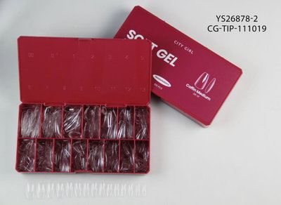 YS26878-2 City Girl Tip Pro Coffin Medio 510pcs 00-13