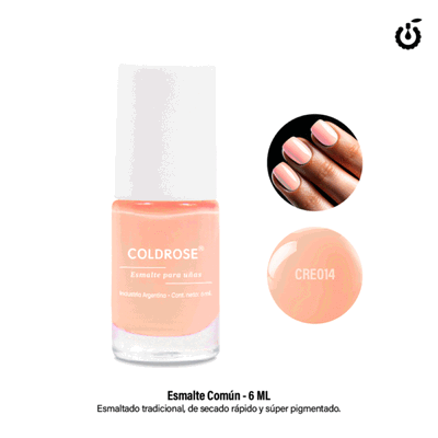 Coldrose 014 6ML Esmalte tradicional