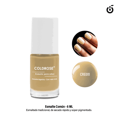 Coldrose 011 6ML Esmalte tradicional