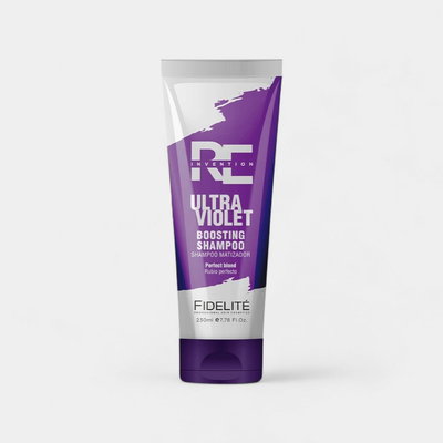 Fidelite Shampoo Matizador Rubio Perfecto Ultra Violet Pomo 230ml