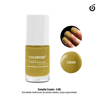 Coldrose 018 6ML Esmalte tradicional