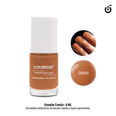 Coldrose 021 6ML Esmalte tradicional