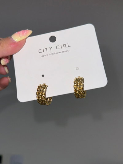 4460-2503 Aro Dorados Argolla