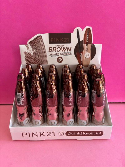 Pink 21 Mascara De Pestañas Brown Cs6601