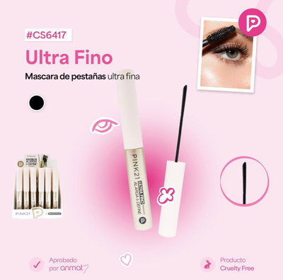 Pink 21 Mascara De Pestañas Ultra Fina CS6417