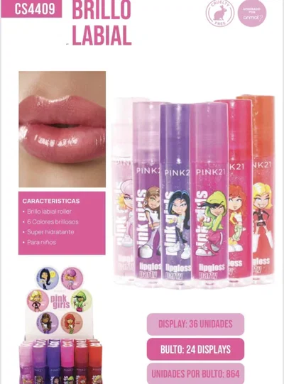 Pink 21 Brillo Labial Cs4409