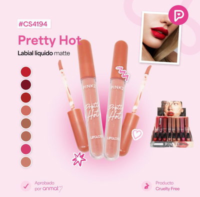 Pink 21 Lip Gloss Pretty Hot Cs4194