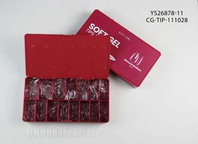 YS26878-11 City Girl Tips Pro Almond Medium 510 Pcs