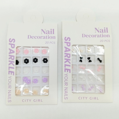 City Girl Deco Flores + Moños Con Perla GO-25066