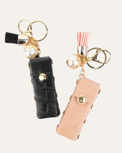 1122 City Girl LLavero Charm porta labial y auriculares 