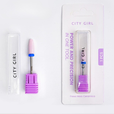 Fresa Rosa Maiz De Cerámica Cinta Azul Q-250613