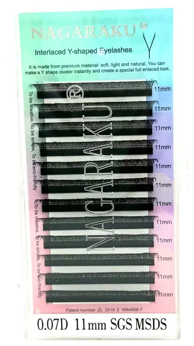 Nagaraku Pestañas YY 0.7D 12mm